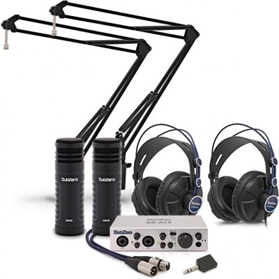 SubZero Duocast Professional Podcast Pack - Publicité SubZero Duocast Professional Podcast Pack - Publicité
