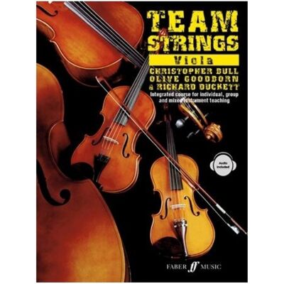 Faber Team Strings Viola Tuition Book - Publicité Faber Team Strings Viola Tuition Book - Publicité