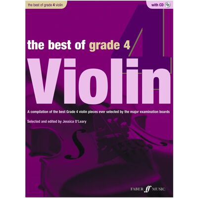 Faber The Best of Grade 4 Violin - Publicité Faber The Best of Grade 4 Violin - Publicité