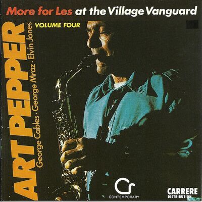 Pepper - More for les - At the village vanguard, volume iv - Art Pepper - Publicité Pepper - More for les - At the village vanguard, volume iv - Art Pepper - Publicité