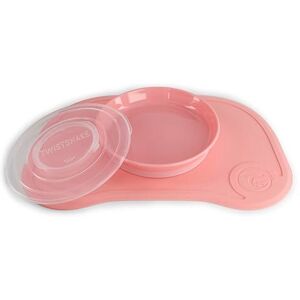 Assiette pour bébé Twistshake Click Mat Plus rose - - Publicité Assiette pour bébé Twistshake Click Mat Plus rose - - Publicité