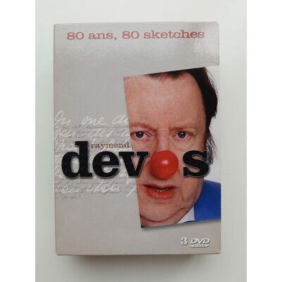 Raymond Devos : 80 Ans, 80 Sketches (Coffret 3 dvd) - Laurent Preyale - Publicité Raymond Devos : 80 Ans, 80 Sketches (Coffret 3 dvd) - Laurent Preyale - Publicité