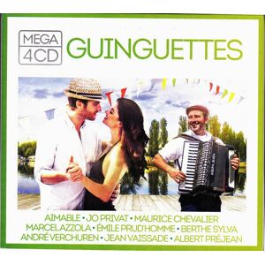 Guinguettes - Mega 4 Cd - - Collectif - Publicité Guinguettes - Mega 4 Cd - - Collectif - Publicité