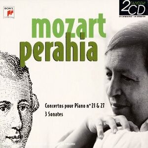 Coffret 2 CD : Concertos 21 et 27 - Sonates - Perahia, Murray - Publicité Coffret 2 CD : Concertos 21 et 27 - Sonates - Perahia, Murray - Publicité