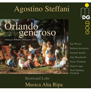 Agostino Steffani ? Kai Wessel, Roberta Invernizzi, Susanne Rydén, Jörg Waschinski, Franz Vitzthum, Daniel Lager, Wolf Matthias Friedrich, Bernward Lohr, Musica Alta Ripa - Orlando Generoso - Agostino Steffani ? Kai Wessel - Publicité Agostino Steffani ? Kai Wessel, Roberta Invernizzi, Susanne Rydén, Jörg Waschinski, Franz Vitzthum, Daniel Lager, Wolf Matthias Friedrich, Bernward Lohr, Musica Alta Ripa - Orlando Generoso - Agostino Steffani ? Kai Wessel - Publicité