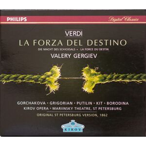 Verdi - La forza del destino (Coffret 3 CD) - Verdi - Publicité Verdi - La forza del destino (Coffret 3 CD) - Verdi - Publicité