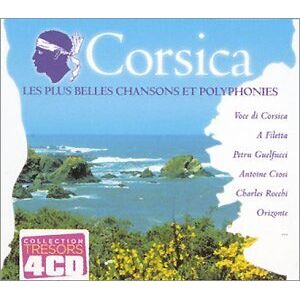 Coffret 4 CD : Trésors de la Corse : Les Plus belles chansons et polyphonies - Artistes Divers - Publicité Coffret 4 CD : Trésors de la Corse : Les Plus belles chansons et polyphonies - Artistes Divers - Publicité