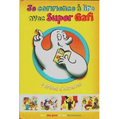 Je commence à lire avec Super Gafi - Stéphane Descornes - Publicité Je commence à lire avec Super Gafi - Stéphane Descornes - Publicité