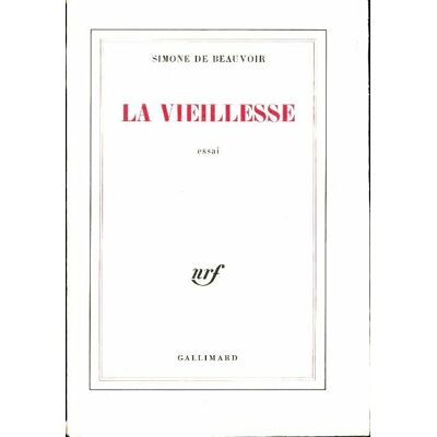 La vieillesse - Simone De Beauvoir - Publicité La vieillesse - Simone De Beauvoir - Publicité