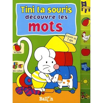 Tini la souris Découvre les mots - Collectif - Publicité Tini la souris Découvre les mots - Collectif - Publicité