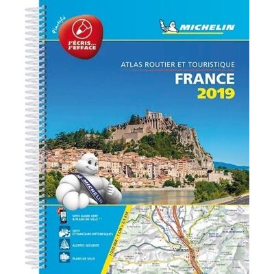 Atlas France plastifie 2019 - Michelin - Publicité Atlas France plastifie 2019 - Michelin - Publicité