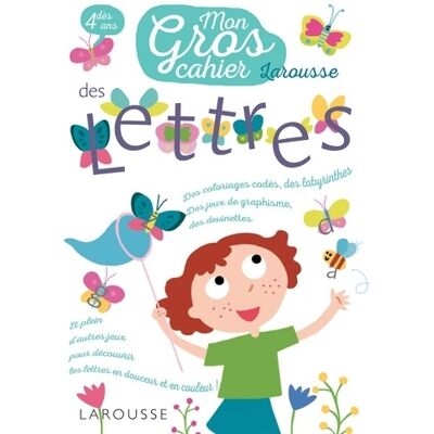Mon gros cahier des lettres - Virginie Chiodo - Publicité Mon gros cahier des lettres - Virginie Chiodo - Publicité
