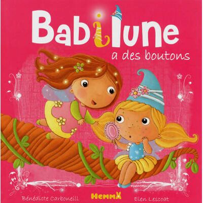 Babilune a des boutons - Elen Lescoat - Publicité Babilune a des boutons - Elen Lescoat - Publicité