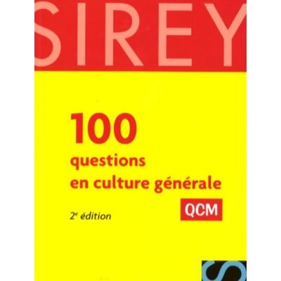 100 questions en culture générale - 2e éd - Denis Baril - Publicité 100 questions en culture générale - 2e éd - Denis Baril - Publicité