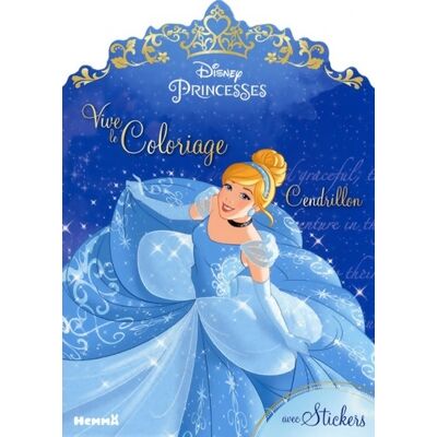 Disney Princesses - Vive le coloriage ! - Florine Thonnard - Publicité Disney Princesses - Vive le coloriage ! - Florine Thonnard - Publicité