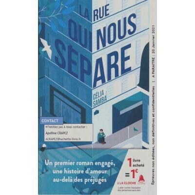 La rue qui nous sépare - Célia Samba - Publicité La rue qui nous sépare - Célia Samba - Publicité