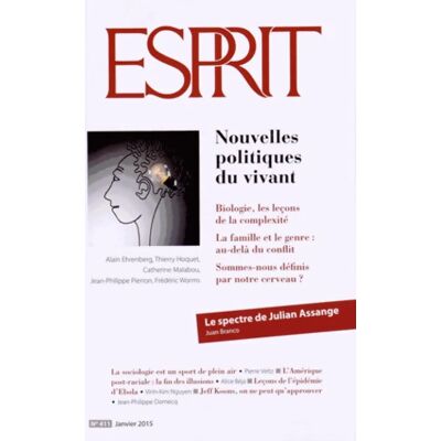 Esprit - Nouvelles politiques du vivant : Janvier 2015 - Collectif - Publicité Esprit - Nouvelles politiques du vivant : Janvier 2015 - Collectif - Publicité