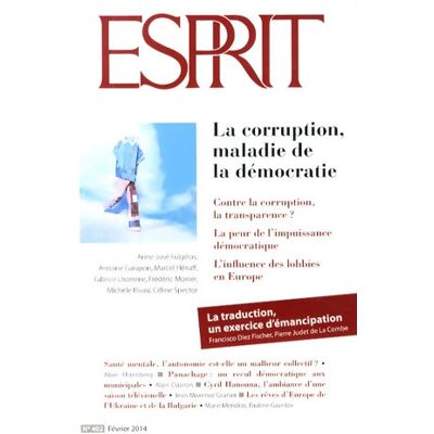 Esprit - La corruption maladie de la démocratie : Février 2014 - Collectif - Publicité Esprit - La corruption maladie de la démocratie : Février 2014 - Collectif - Publicité