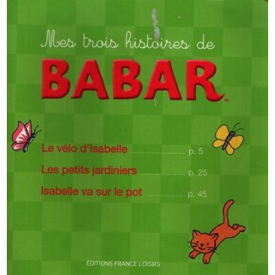 Le vélo d'Isabelle / Les petits jardiniers / Isabelle va sur le pot - Inconnu - Publicité Le vélo d'Isabelle / Les petits jardiniers / Isabelle va sur le pot - Inconnu - Publicité