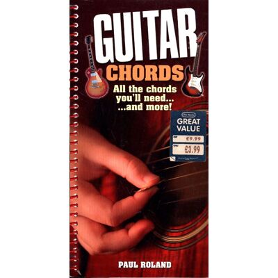 Guitar chords - Paul Roland - Publicité Guitar chords - Paul Roland - Publicité