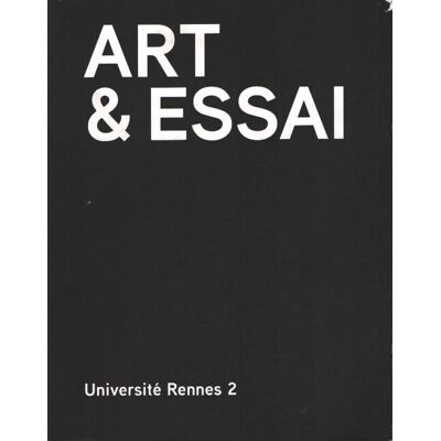 ART & essai : 2014-2020 - John Cornu - Publicité ART & essai : 2014-2020 - John Cornu - Publicité