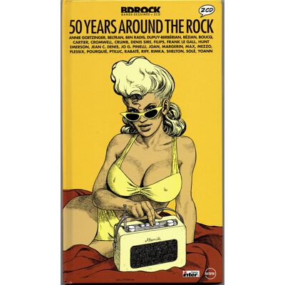 50 years around the rock - Collectif - Publicité 50 years around the rock - Collectif - Publicité