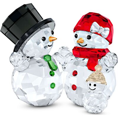 Swarovski Famille Bonhomme de neige OS - Publicité Swarovski Famille Bonhomme de neige OS - Publicité