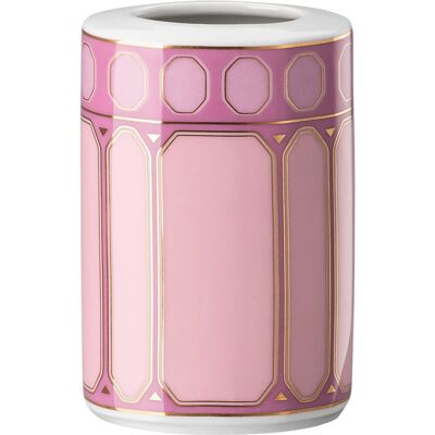Vase Rose Swarovski x Rosenthal - 8 cm - Porcelaine - Publicité Vase Rose Swarovski x Rosenthal - 8 cm - Porcelaine - Publicité