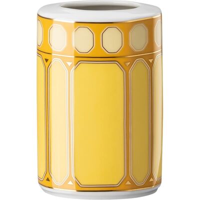 Vase Swarovski x Rosenthal Jonquil - Porcelaine 8cm Géométrique - Publicité Vase Swarovski x Rosenthal Jonquil - Porcelaine 8cm Géométrique - Publicité