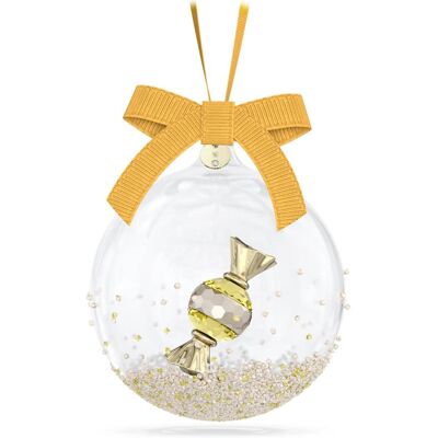 Ornement Jaune de Fête de Noël Swarovski - Noël - Publicité Ornement Jaune de Fête de Noël Swarovski - Noël - Publicité