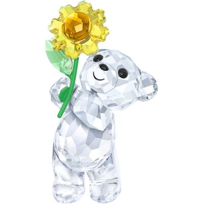 Swarovski Ourson Kris Un Tournesol pour Toi OS - Publicité Swarovski Ourson Kris Un Tournesol pour Toi OS - Publicité
