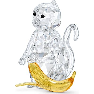 Swarovski Rare Encounters Singe avec Banane OS - Publicité Swarovski Rare Encounters Singe avec Banane OS - Publicité