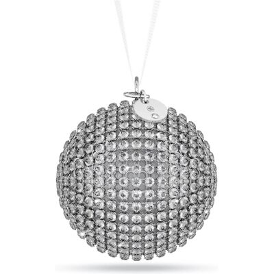 Swarovski Holiday Magic Classics Crystal Mesh Décoration Boule, Couleur argent OS - Publicité Swarovski Holiday Magic Classics Crystal Mesh Décoration Boule, Couleur argent OS - Publicité