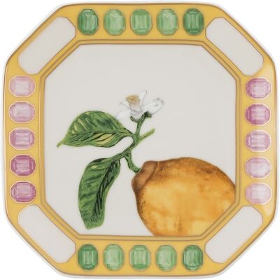 Swarovski Vide-poche Idyllia, Porcelaine, Motif imprimé cristal, citron, Jaune OS - Publicité Swarovski Vide-poche Idyllia, Porcelaine, Motif imprimé cristal, citron, Jaune OS - Publicité
