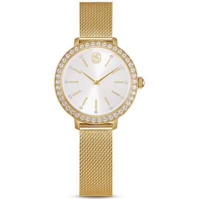 Swarovski Montre Certa, Bracelet en métal, Ton doré, Finition ton doré OS - Publicité Swarovski Montre Certa, Bracelet en métal, Ton doré, Finition ton doré OS - Publicité