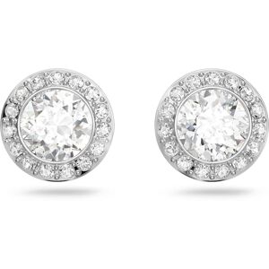 Swarovski Clous d'oreilles Una Angelic, Taille ronde, Blanches, Métal rhodié OS - Publicité Swarovski Clous d'oreilles Una Angelic, Taille ronde, Blanches, Métal rhodié OS - Publicité
