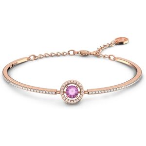 Swarovski Bracelet-jonc Una, Taille ronde, Violet, Doré à l’or rose 18 carats (750/1000) OS - Publicité Swarovski Bracelet-jonc Una, Taille ronde, Violet, Doré à l’or rose 18 carats (750/1000) OS - Publicité