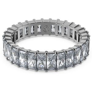 Swarovski Bague Matrix, Taille baguette, Gris, Métal plaqué ruthénium 58 - Publicité Swarovski Bague Matrix, Taille baguette, Gris, Métal plaqué ruthénium 58 - Publicité