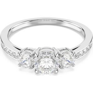 Swarovski Bague Stilla Attract, Taille ronde, Blanche, Finition argentée 50 - Publicité Swarovski Bague Stilla Attract, Taille ronde, Blanche, Finition argentée 50 - Publicité