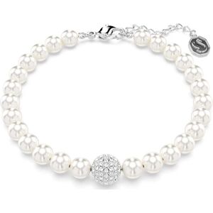 Strand Swarovski Remix Collection, Perle de cristal, Blanc, Métal rhodié OS - Publicité Strand Swarovski Remix Collection, Perle de cristal, Blanc, Métal rhodié OS - Publicité
