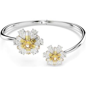 Swarovski Bracelet-jonc Idyllia, Fleur, Jaune, Métal rhodié L - Publicité Swarovski Bracelet-jonc Idyllia, Fleur, Jaune, Métal rhodié L - Publicité