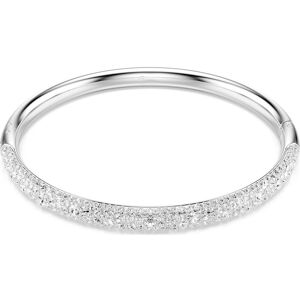 Swarovski Bracelet-jonc Sublima, Pavé neige, Blanc, Métal rhodié S - Publicité Swarovski Bracelet-jonc Sublima, Pavé neige, Blanc, Métal rhodié S - Publicité