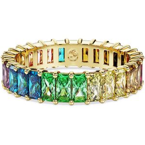 Swarovski Bague Matrix, Taille baguette, Multicolore, Doré à l’or 18 carats (750/1000) 64 - Publicité Swarovski Bague Matrix, Taille baguette, Multicolore, Doré à l’or 18 carats (750/1000) 64 - Publicité