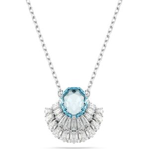 Swarovski Pendentif Idyllia, Coquillage, Bleu, Métal rhodié OS - Publicité Swarovski Pendentif Idyllia, Coquillage, Bleu, Métal rhodié OS - Publicité