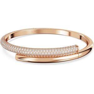 Swarovski Bracelet-jonc Dextera, Fermoir magnétique, Blanc, Doré à l’or rose 18 carats (750/1000) M - Publicité Swarovski Bracelet-jonc Dextera, Fermoir magnétique, Blanc, Doré à l’or rose 18 carats (750/1000) M - Publicité