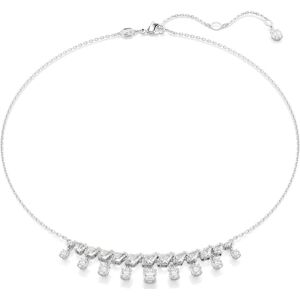 Swarovski Collier Idyllia, Tailles variées, Flocon de neige, Blanc, Métal rhodié OS - Publicité Swarovski Collier Idyllia, Tailles variées, Flocon de neige, Blanc, Métal rhodié OS - Publicité