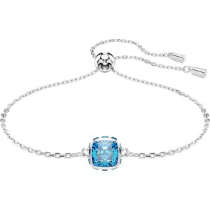 Swarovski Bracelet Birthstone, Taille Carré, Décembre, Bleu, Métal rhodié OS - Publicité Swarovski Bracelet Birthstone, Taille Carré, Décembre, Bleu, Métal rhodié OS - Publicité