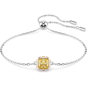 Swarovski Bracelet Birthstone, Taille Carré, Novembre, Jaune, Métal rhodié OS - Publicité Swarovski Bracelet Birthstone, Taille Carré, Novembre, Jaune, Métal rhodié OS - Publicité