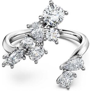 Swarovski Bague bypass Galaxy, Diamants de synthèse 1,25 ct tw, Formes variées, Or blanc 18 carats 48 - Publicité Swarovski Bague bypass Galaxy, Diamants de synthèse 1,25 ct tw, Formes variées, Or blanc 18 carats 48 - Publicité