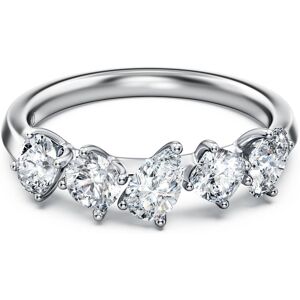 Swarovski Bague Galaxy, Diamants de synthèse 1 ct tw, Formes variées, Or blanc 18 carats 48 - Publicité Swarovski Bague Galaxy, Diamants de synthèse 1 ct tw, Formes variées, Or blanc 18 carats 48 - Publicité